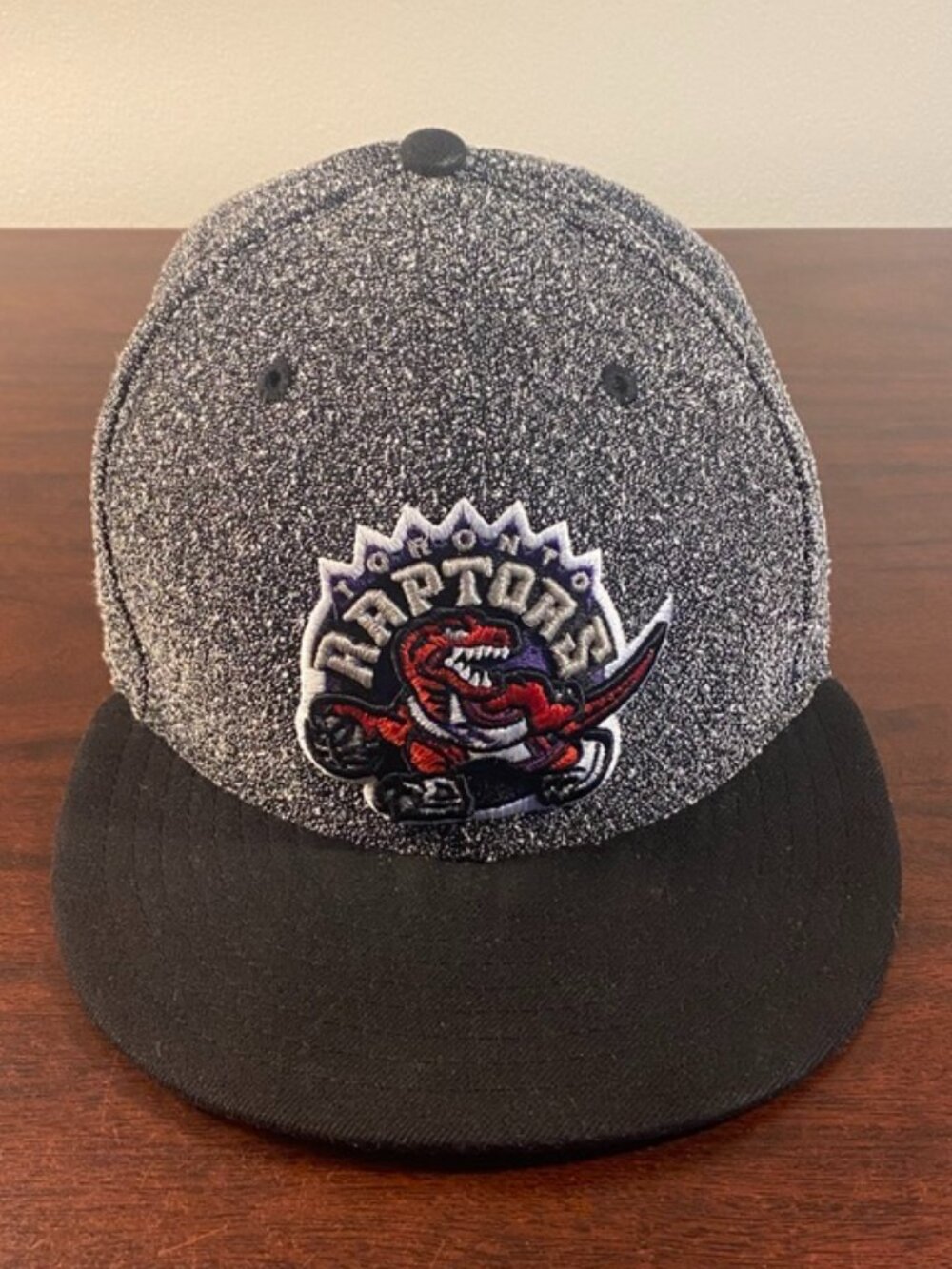 Toronto Raptors New Era 59FIFTY Fitted Hat 7 1/8 Hardwood Classics
